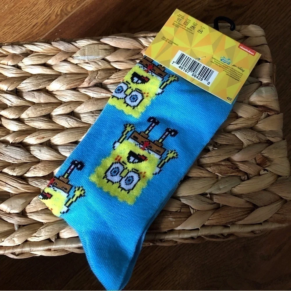 SpongeBob Squarepants crew socks